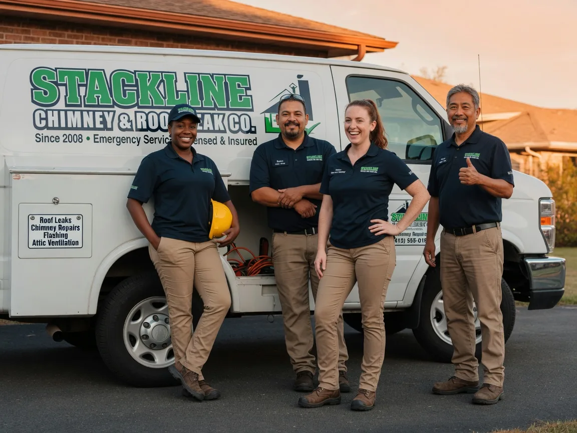 Chimney flashing repair company in Westford, MA